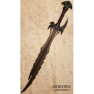 larpcenter.nl - Skyrim - Demonen zwaard - carnaval - dragonslayer - LARP - live Action Role Play (schuim) - Schoencadeau jongen