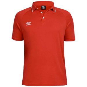 Umbro Torch Korte Mouw Poloshirt Rood 12 Years Jongen