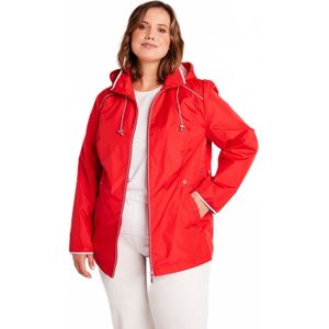 Korte parka met rits