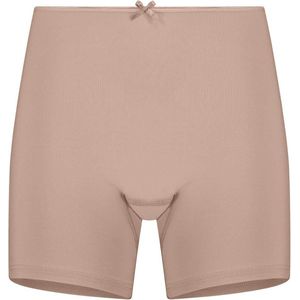 RJ Bodywear Pure Color dames extra lange pijp short (1-pack) - lichtbruin - Maat: 4XL