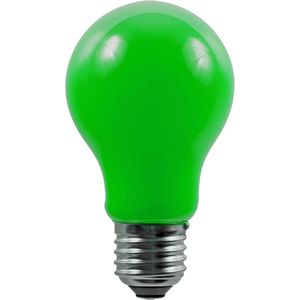 Schiefer - E27 GLS - Peervormig - Groen - 11W - 240V