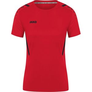 Jako - Shirt Challenge - Bordeauxrood Voetbalshirt Dames-38