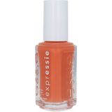 essie - expressie - 150 strong at 1% - oranje - sneldrogende nagellak - 10ml