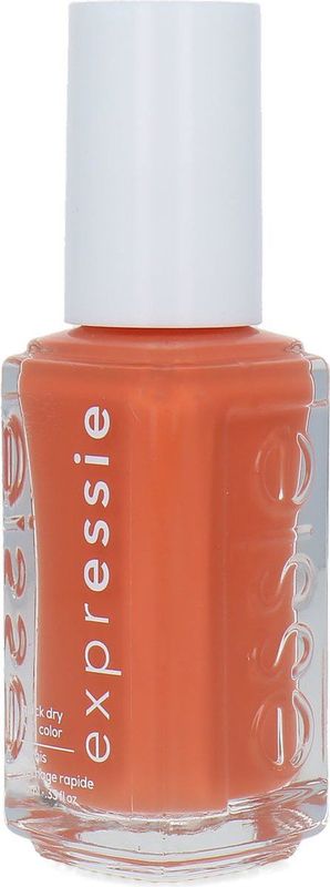 essie - expressie - 150 strong at 1% - oranje - sneldrogende nagellak - 10ml