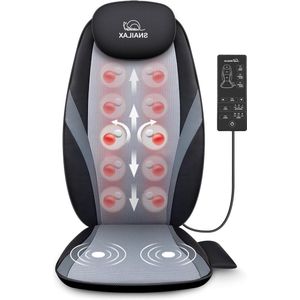 Shiatsu massagekussen - Warmtemassage stoel pad - Kneedende rugmassage - Thuisgebruik SL-256 massage matras