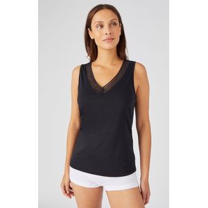 Damart - Tanktop kant Climatyl - Dames - Zwart - 38-40 (S)
