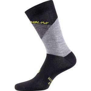 Nalini Fietssokken winter Unisex Zwart - B0W WOOL SOCKS BLACK - 2XL