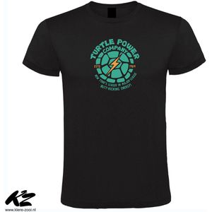 Klere-Zooi - Turtle Power Company - Heren T-Shirt - S