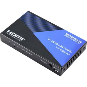 SpeaKa Professional - AV Converter - HDMI - 4K - Ondersteunt HDR