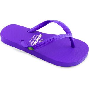 Brasileras Slippers Unisex- Paars- 33/34