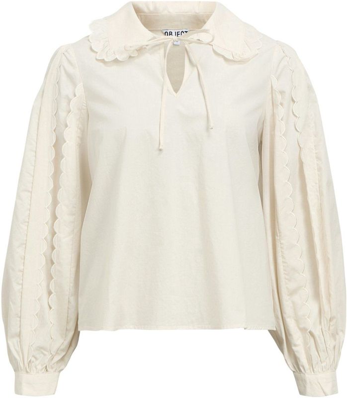 Object - Objhope Ira - Blouse - Wit Sand - Dames
