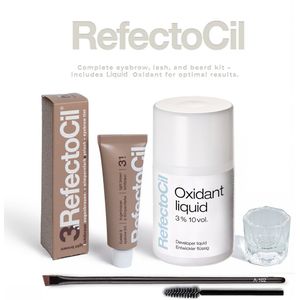 Refectocil Wimper & Wenkbrauw Verf Kit 3.1 Lichtbruin