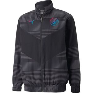 Puma Manchester City Pre-Match Jacket - sportvest - zwart