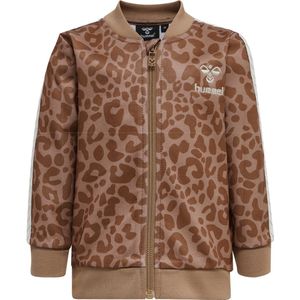 Hummel - Hmlnaomi - Sweatshirt - Multicolor - Katoen Interlock, Geborduurd Logo, Ritssluiting