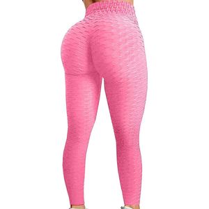 Miresa - Sexy Sportleggings / Fitness & Yoga High Waist Leggings – Roze - Maat S