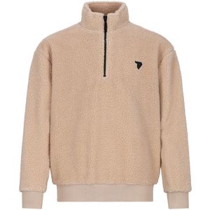 TYGO & vito - Borg Half Zip Noise - Sand - Maat 146-152