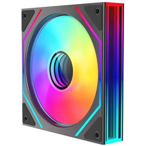 RGB PC Fan 120MM met Infinity Mirror en PWM Functie - 1/3 Stuk