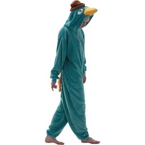 Uniseks beren pyjama onesie voor volwassenen - Halloween kostuum sherpa