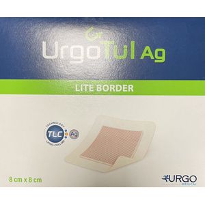 URGO - UrgoTül Ag Lite Border - 8cm x 8cm