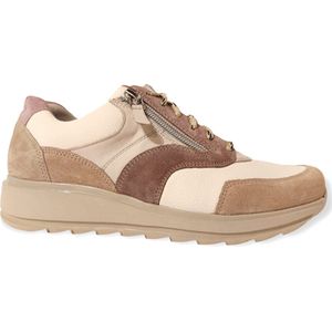 Beige Durea Veterschoenen