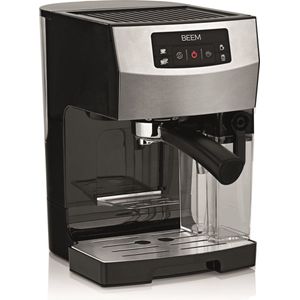 BEEM Espressomachine Classico II - 20 bar – espressoapparaat – koffiezetapparaat - Zwart/RVS