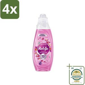 Robijn – Vloeibaar Wasmiddel – Advanced Quickwash Sunset Bloom – Pro-Speed Technologie - 837 ml - Voordeelverpakking - 4 stuks - Vloeibaar wasmiddel - Frisse geur