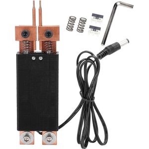 DailySupplies® Puntlasapparaat - Mini Puntlasser – Draagbare Lasser – Klein Formaat – 2 Laspennen - Zwart