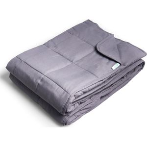 Vivid Green Verzwaringsdeken 9 kg - Weighted Blanket - Zwaarte - Verzwaarde Deken - 4 Seizoens - Grijs