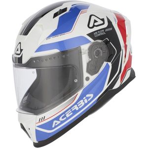 Acerbis - X-Way Graphic Logo - Systeemhelm - Wit Blauw