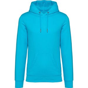 Native Spirit Ecologische uniseks sweater met capuchon NS401 - Light Turquoise - M