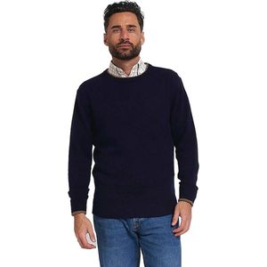 Gebreide trui met ronde hals van 100% lamswol - Perfect voor koude dagen