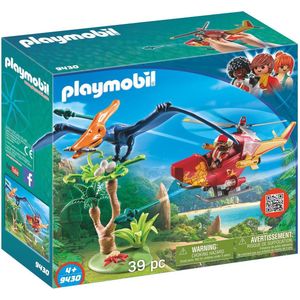 PLAYMOBIL Dinos Helikopter met Pteranodon - 9430