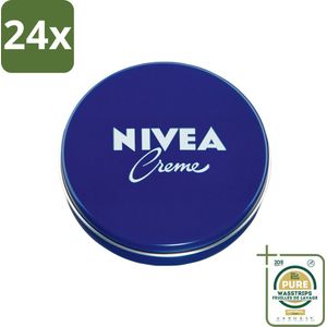 NIVEA - Crèmeblik - Met Natuurlijke Oliën - Verzorgend - 150 ml - Voordeelverpakking - 24 stuks - Normale huid - Bodylotion