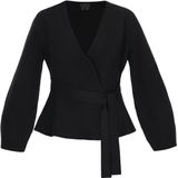 DreiMaster - Klassik - Gebreid Vest - Zwart