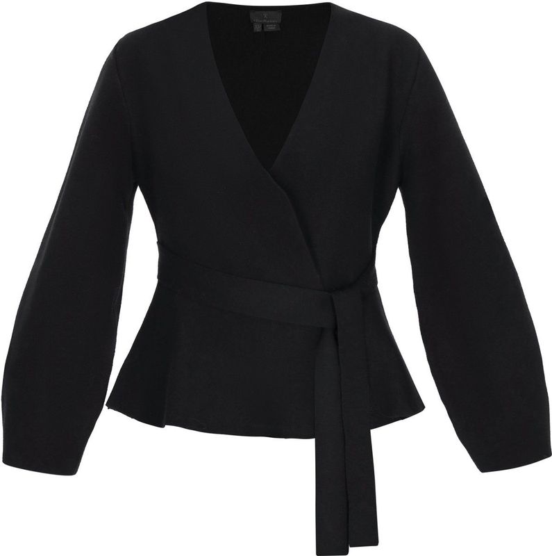 DreiMaster - Klassik - Gebreid Vest - Zwart