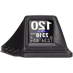 Auto HUD OBD2 GPS Head-up Display - Multifunctionele Snelheidsmeter met Alarmen