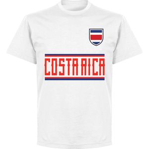 Costa Rica Team T-Shirt - Wit - Kinderen - 128