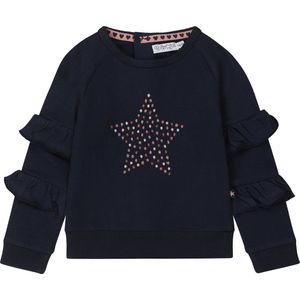 Dirkje - Meisjes sweater - Navy- Maat 62