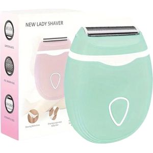Bovista - Ladyshave - Groen - Oplaadbaar - Voor Vrouwen