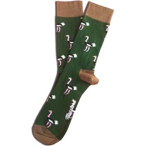 Moustard  Ostrich 36-40 Vrolijke sokken