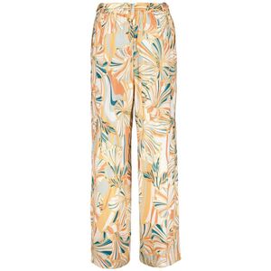 DIDI Dames Pants Comfy in Offwhite with Maritimo print maat 40