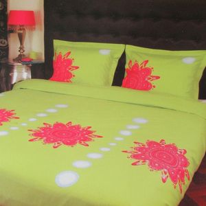 Refined Carmel Dekbedovertrek - Litsjumeaux - 240x200/220 cm - Lime