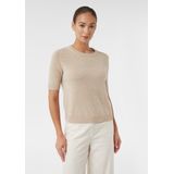 comma - Strickpullover - Korte Mouwen - Wolmix