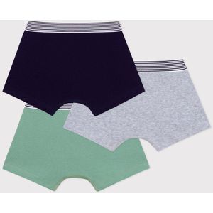 Petit Bateau Setje effen katoenen boxershorts voor kinderen