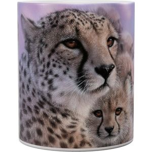 Jachtluipaard Cheetah Mothers Love - Mok 440 ml