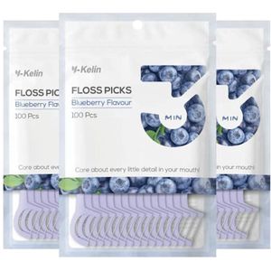 Tandflossers en Tandenstokers - 100 Stuks Flos Picks voor Grondige Tandreiniging