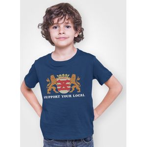 HEAVY COTTON™ - Twente Fan - Kinder t-shirt - Navy blue - Maat 104
