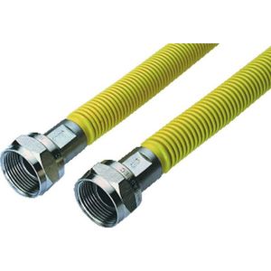 RAM gasslang Ecoflex, M24/1.5mm, le 2m, slang RVS, wartelmoer