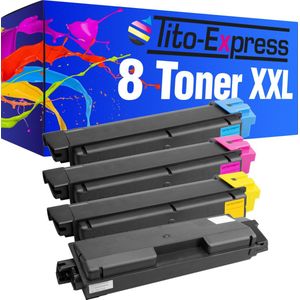 PlatinumSerie® 8 toner XXL alternatief voor Kyocera Mita FS-C5150 ECOSYS P6021CDN TK-580