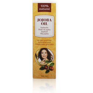 Jojoba - Olie - 100 ml - Vegan - Voor Huid en Haar - Voedend en Hydraterend voor de huid
